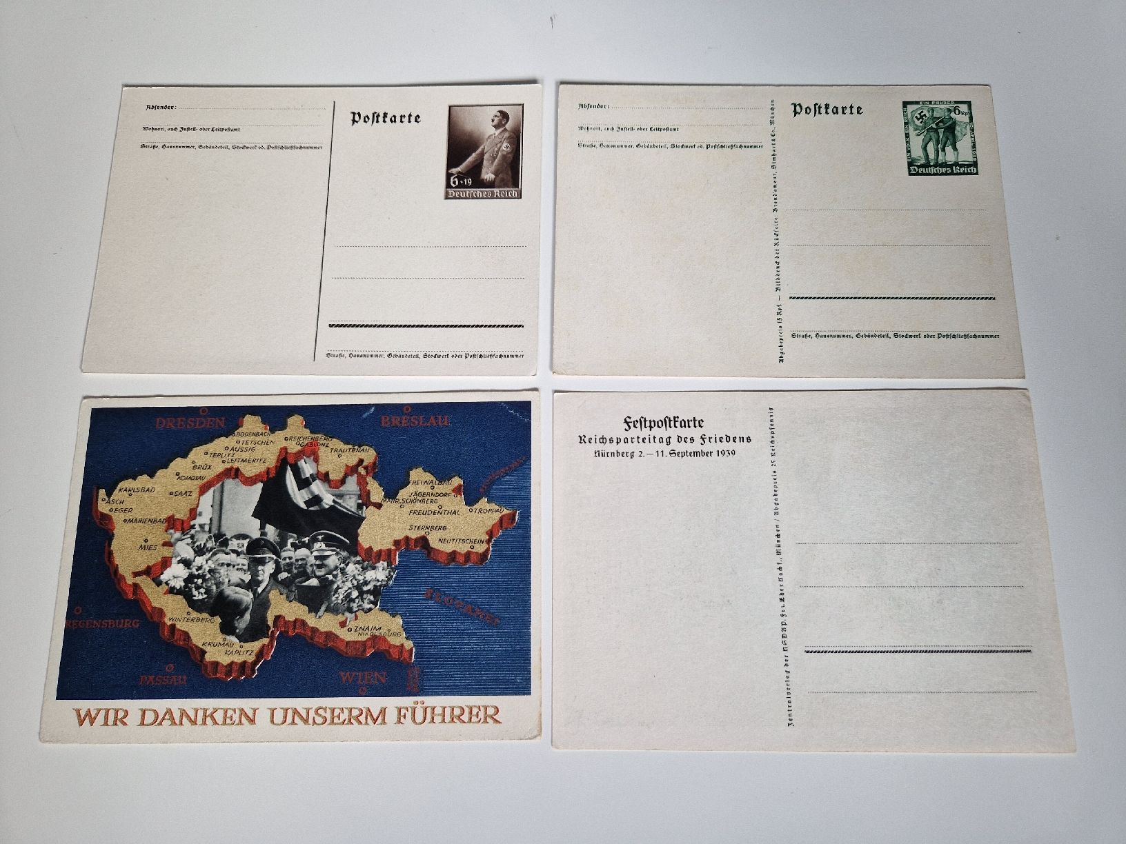 Tous les timbres: Deutsches Reich Postkarten – Neuf (Voir description) à St. Gallen par Enrico_SG