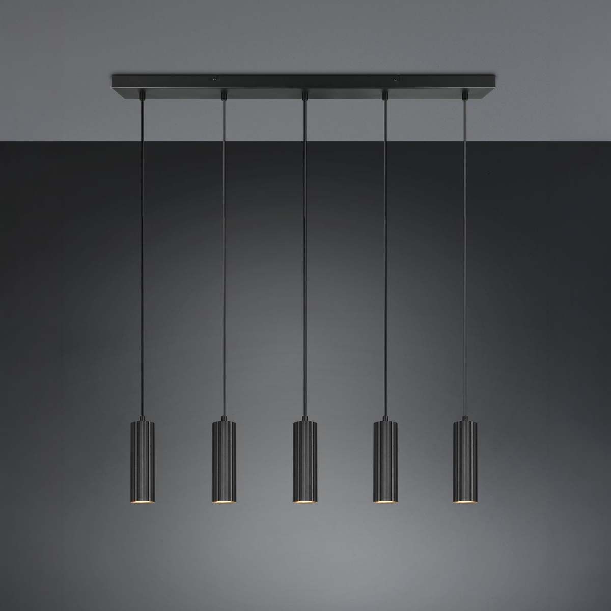 Lampadari & plafoniere: Pendelleuchte, Schwarz, 85 cm x 9 cm – Nuovo (secondo la descrizione) da Kreuzlingen venduto da Smart-Light 2