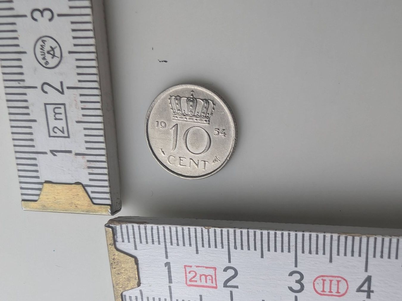Alle Münzen: 10 Cent Münze, Niederlande 1954 – Gebraucht aus Zürich von axolottchen
