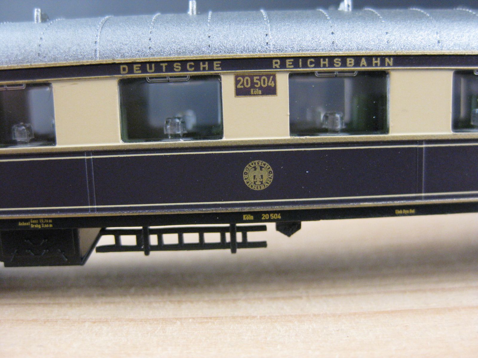 Trix Modellini di ferrovie: Minitrix 11468-3 Rheingold 1 Klasse – Nuovo (secondo la descrizione) da Malters venduto da Marosko 1