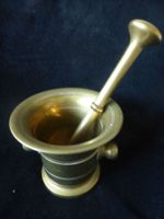 schöner Messing - Mörser