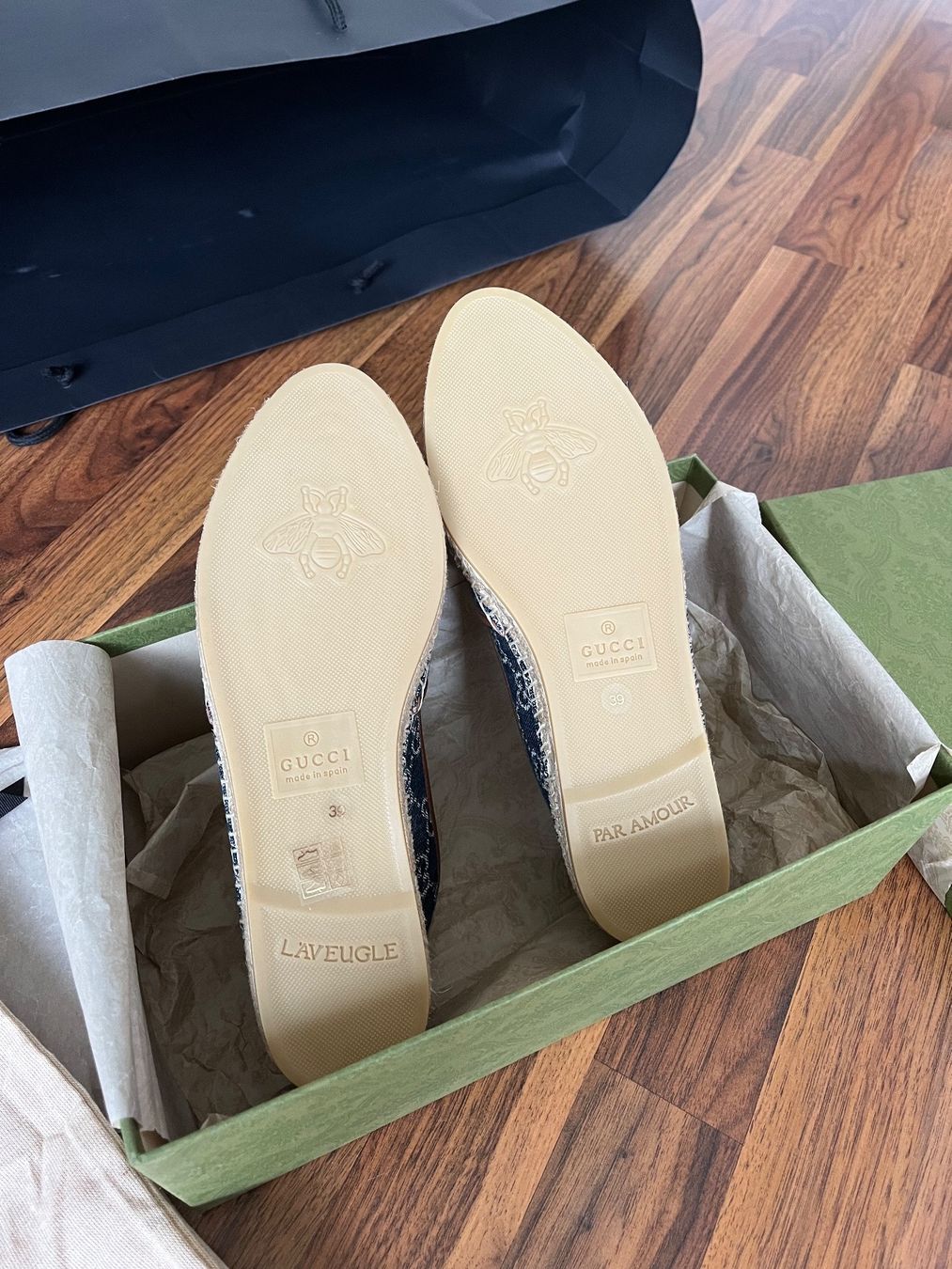 Gucci Scarpe da donna: GUCCI Denim Espadrilles - NEU – Nuovo e nell'imballaggio originale da Uitikon Waldegg venduto da lux4you 1