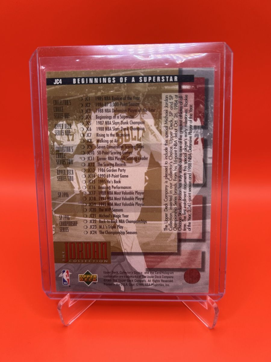 Karten: Michael Jordan Upper Deck Sammelkarte  – Neu (gemäss Beschreibung) aus Reckingen VS von LA_thegame7 1