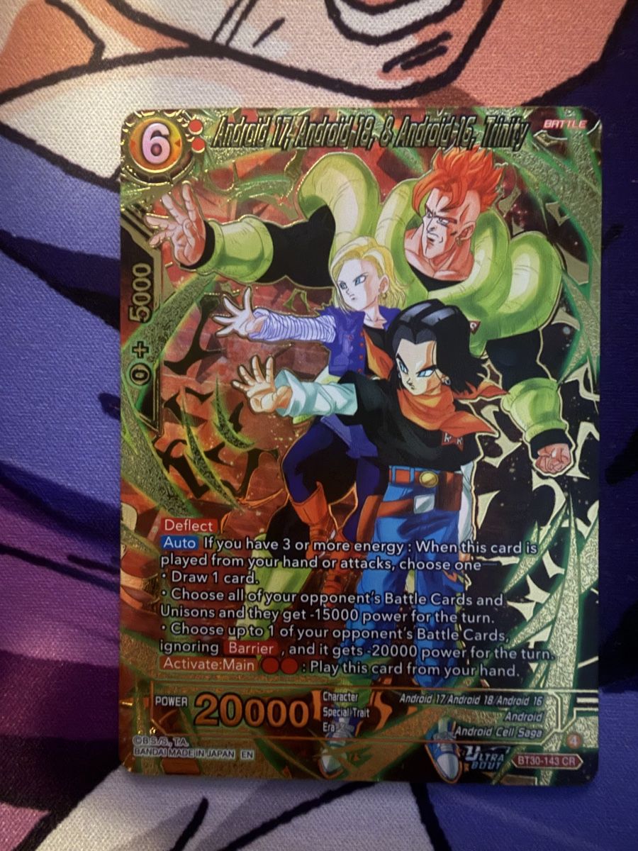 Bandai Sammelbilder & Trading cards: Dragon ball TCG BT30 CR complete set eng – Neu (gemäss Beschreibung) aus Giubiasco von Oni05 2