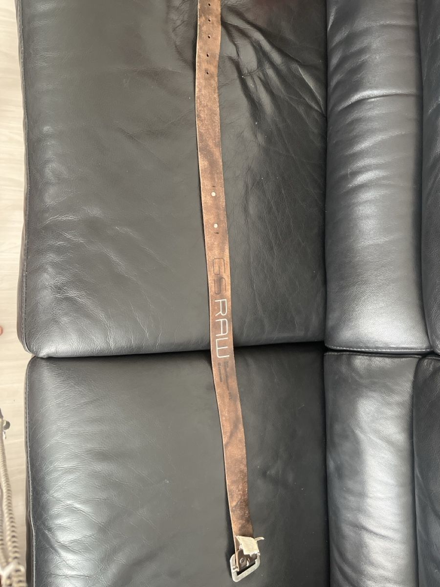 Gürtel: Cowboy Belt Leder – Gebraucht aus Oberwil BL von Nileferd