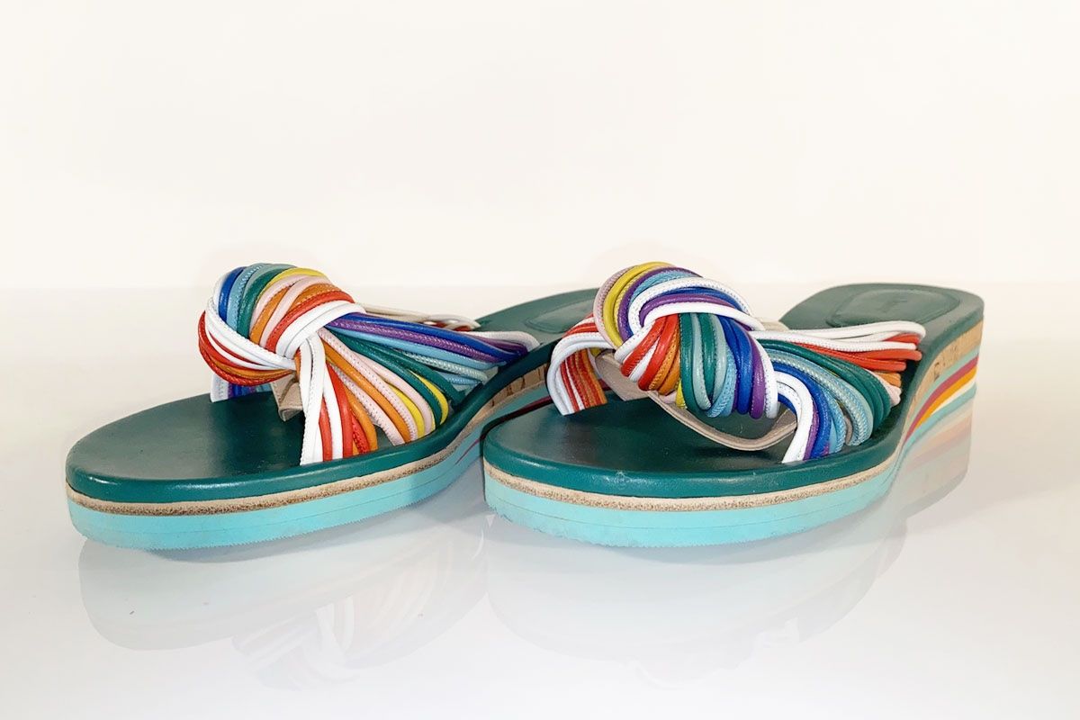 Chloé Scarpe da donna: CHLOÉ Leder Sandalen grün, Gr. 41 – Nuovo (secondo la descrizione) da Ballwil venduto da ClassicGallery 1
