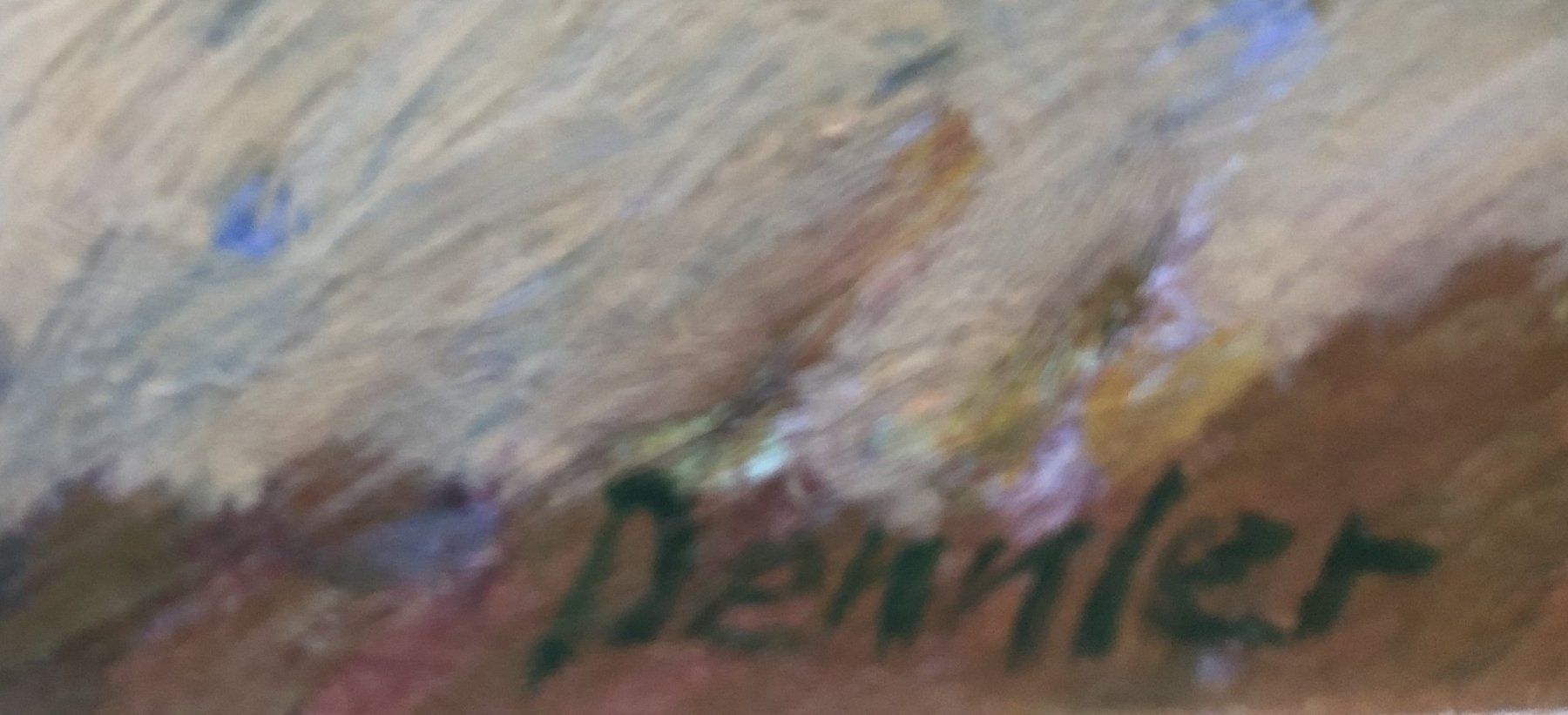 Gemälde: Gemälde im Stile des Expressionismus - Öl auf Karton, sign. – Gebraucht aus Schaffhausen von durruti 4