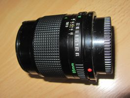 Objektiv CANON FD85/1.8, wie NEU