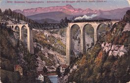Bahn // 1915 Bodensee Toggenburg Bahn Sitter Viadukt Bruggen