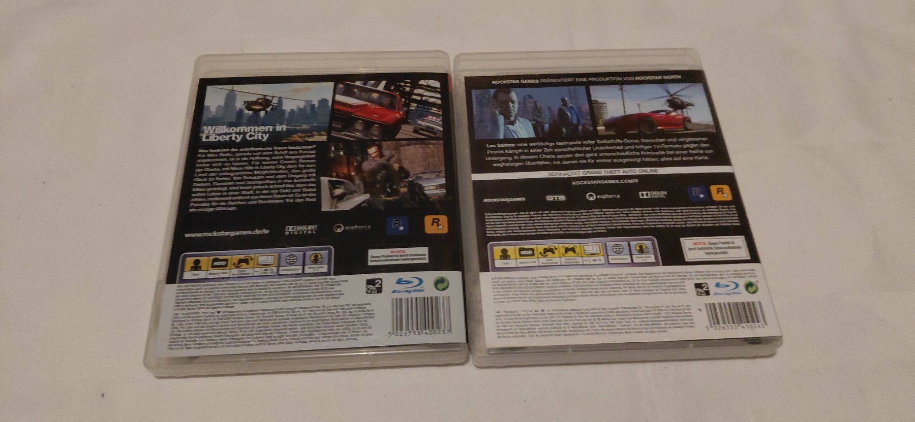 Spiele: GTA 4 und 5  PS3 – Gebraucht aus Gretzenbach von Uli1980 2