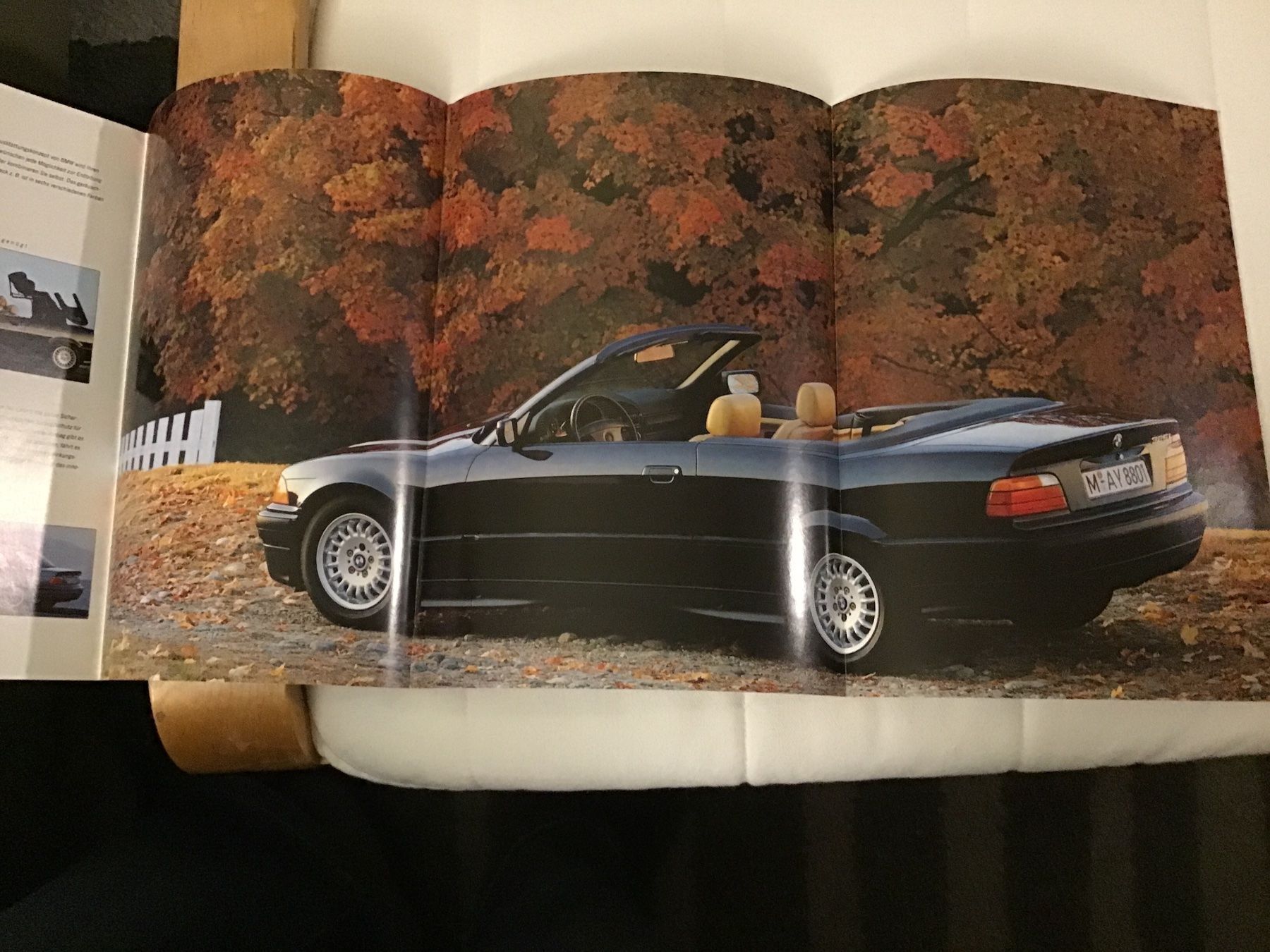 BMW Documenti: BMW 3er Cabrio Faltprospekt 1993 – Usato da Scherzingen venduto da Starseller62 2