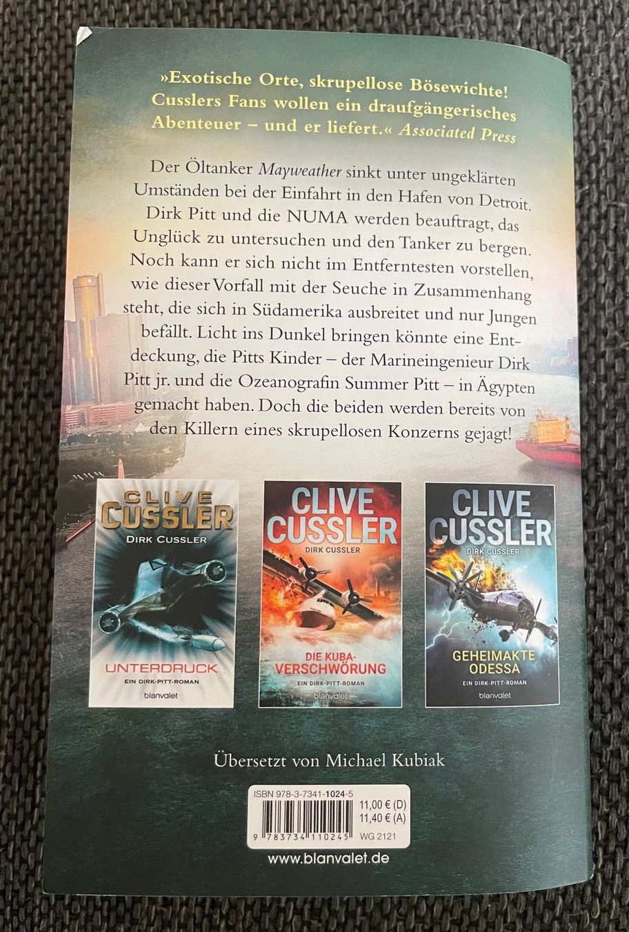 Libri: Die zehnte Plage - Clive Cussler – Usato da Eglisau venduto da SteBa87 2