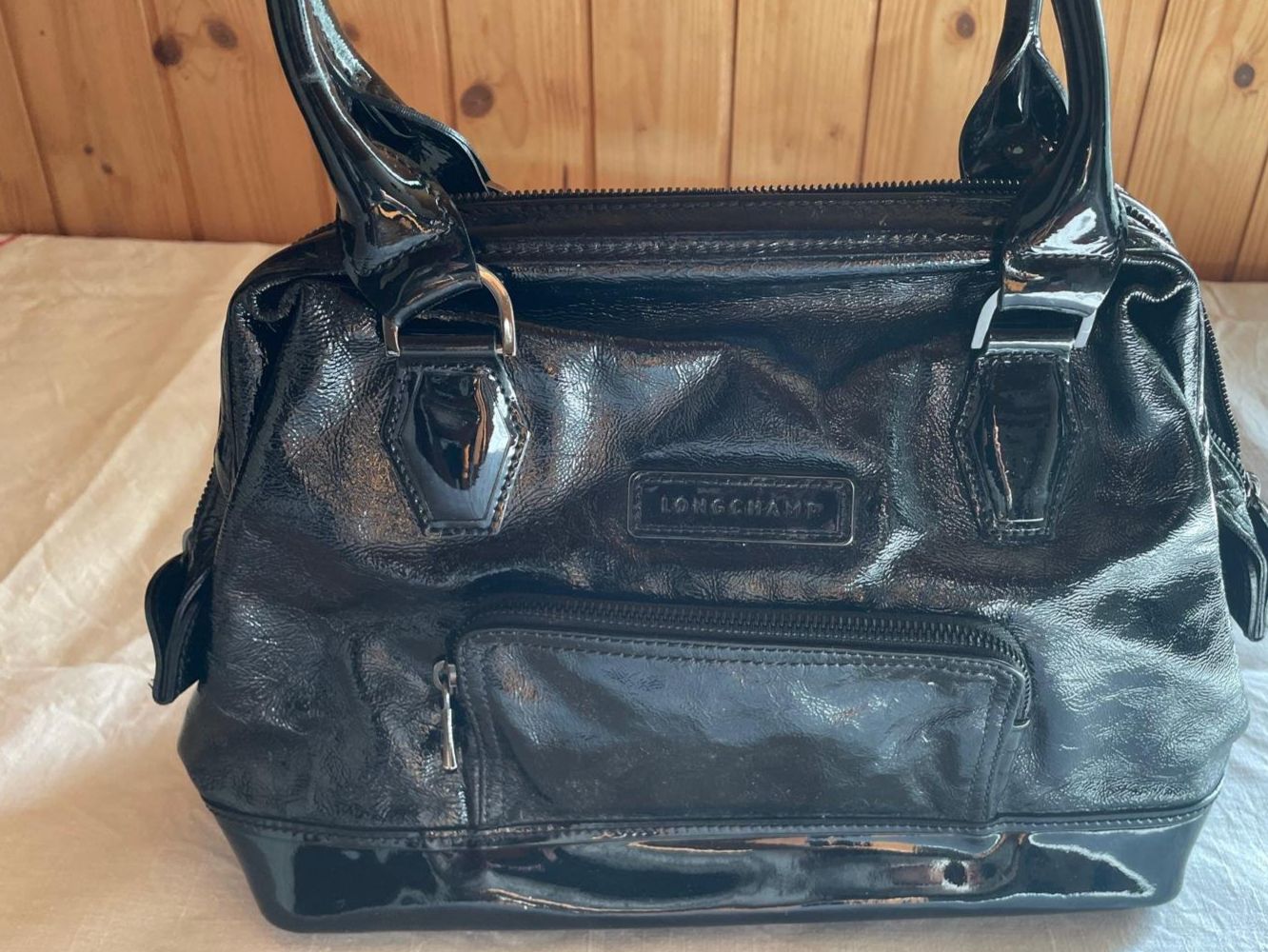 Longchamp Borse da donna: Longchamps Lacktasche schwarz – Nuovo (secondo la descrizione) da Ebnat-Kappel venduto da carastellabella 4