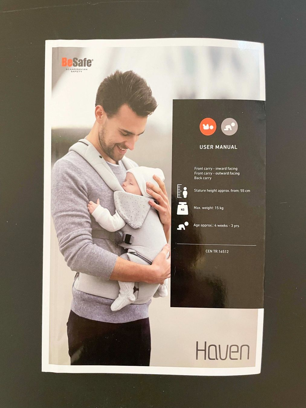 Marsupi portabebè: BeSafe Haven Babytrage – Nuovo (secondo la descrizione) da Basel venduto da Janni_4052