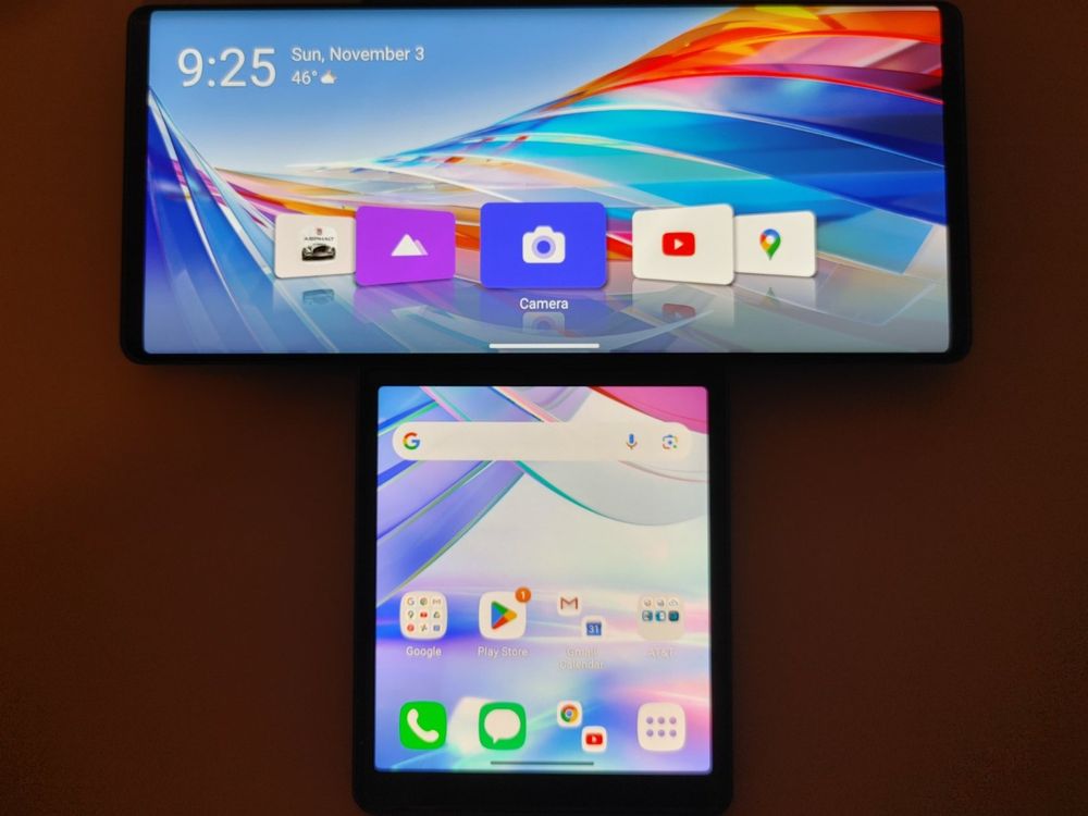 LG Wing 5G Smartphone Rare with 2 Screens - 256GB Grey (Gebraucht) in ...