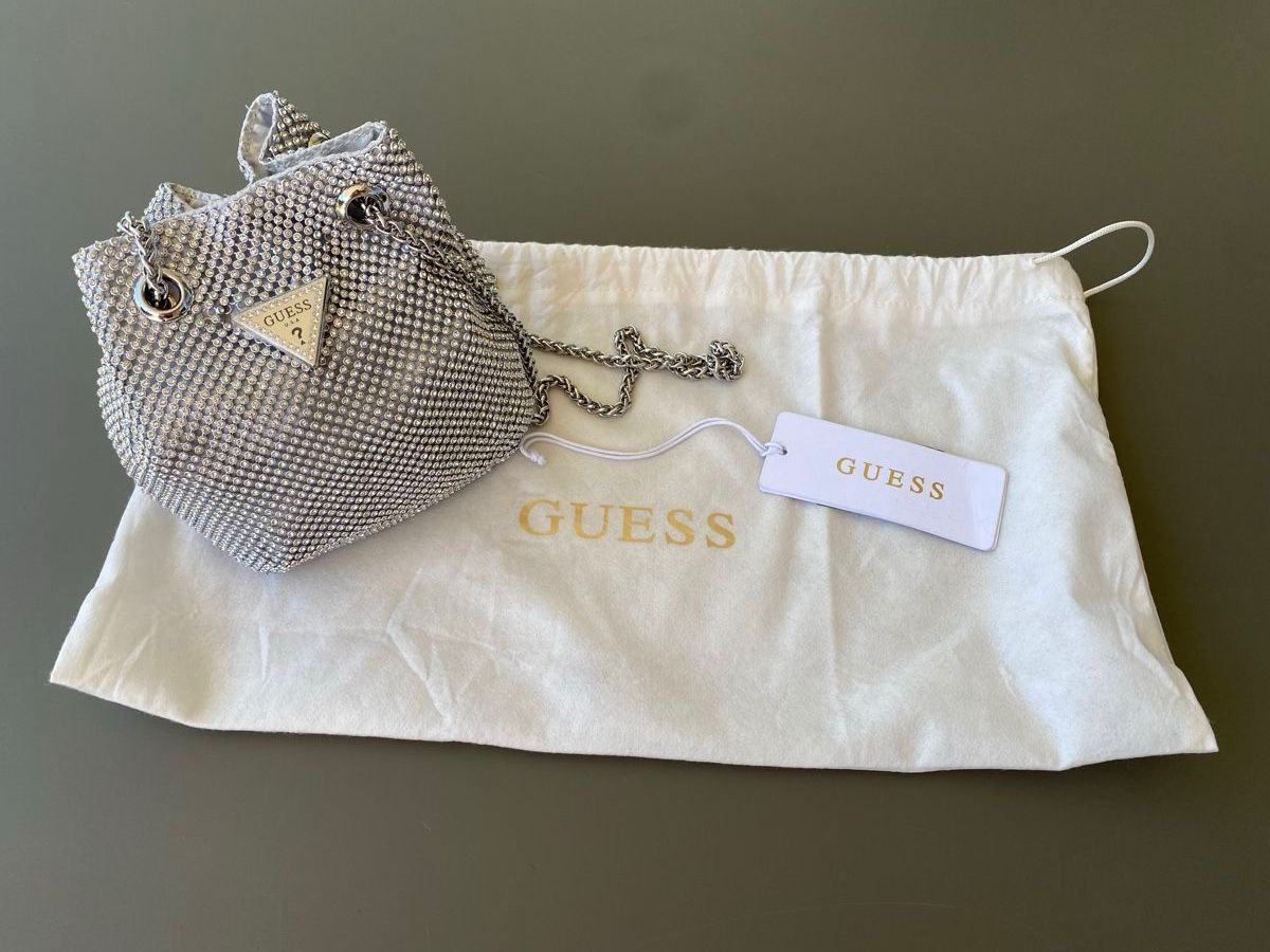 Guess Sacs femmes: Guess - Sac à main argenté – Neuf (Voir description) à Genève par TheMattiBoutique 3