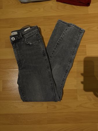 Jeans gris femme H&M taille 36 bon état