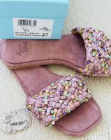***NEW*** Alma Blue Sandalen violett/Steine Gr37 -100% Leder
