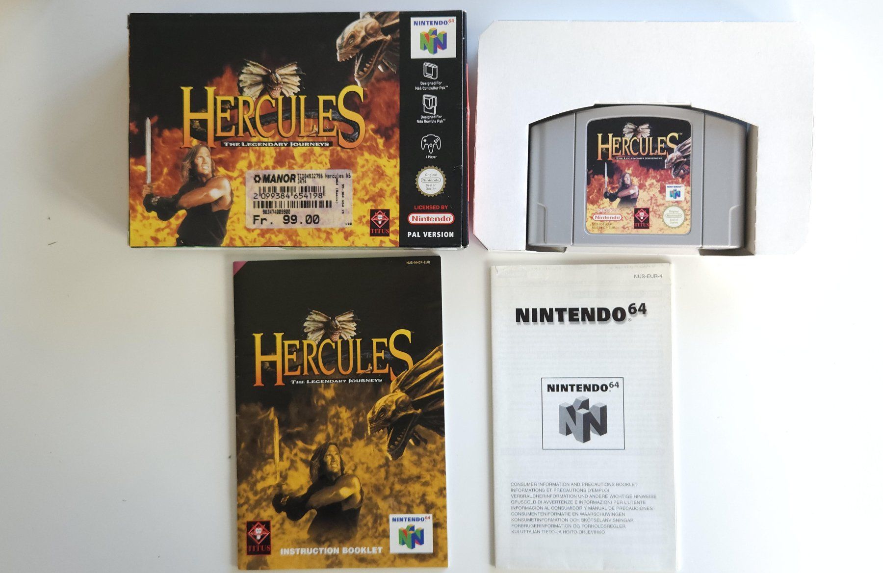 Nintendo Giochi: Hercules - N64 – Usato da Autigny venduto da zel_gvl5 3