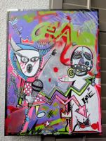 acrylic painting on canvas "Couples therapy" 2026