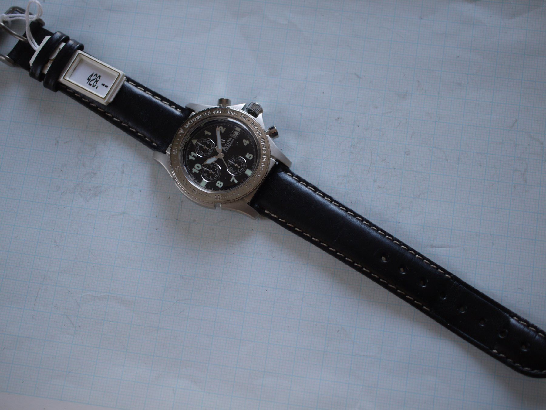 Bulova Orologi: Bulova Chronograph Gehäuse+Zifferblatt – Usato da Gross venduto da Retro20