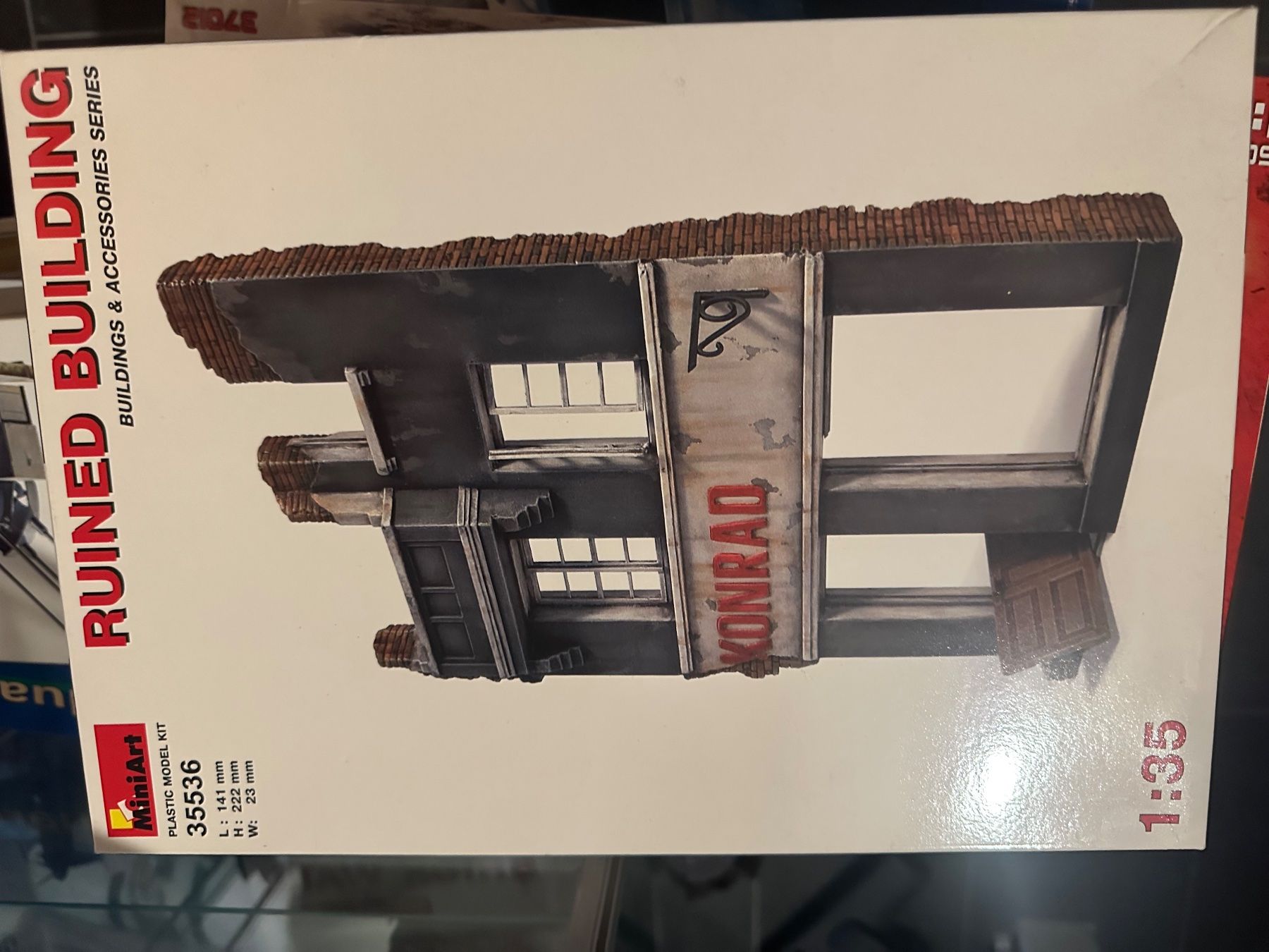 Kit di modellismo & Modellini statici: MiniArt 35536 Ruined building 1:35 – Nuovo e nell'imballaggio originale da Bossonnens venduto da Le_mir