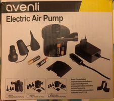 Pompe à air électrique Avenli avec accessoires bon état.
