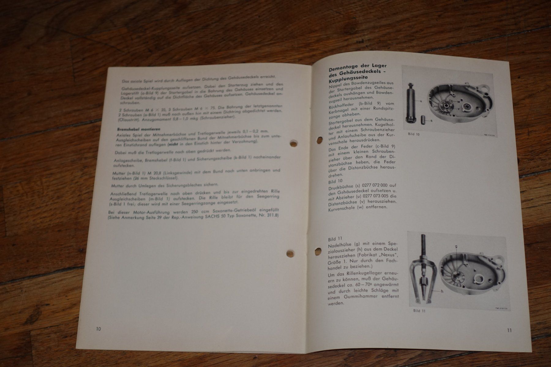 Sonstiges zum Sammeln & Seltenes: SACHS  50  SAXONETTE  BROCHURE  OLDTIMER – Gebraucht aus Bellevue von  5