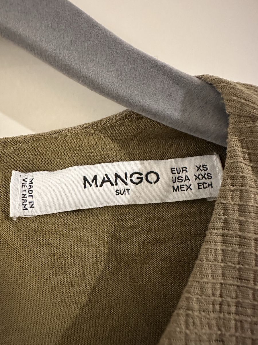 Mango Top: Mango Olive Green Sleeveless Top XS – Usato da Zürich venduto da car_68nt 2