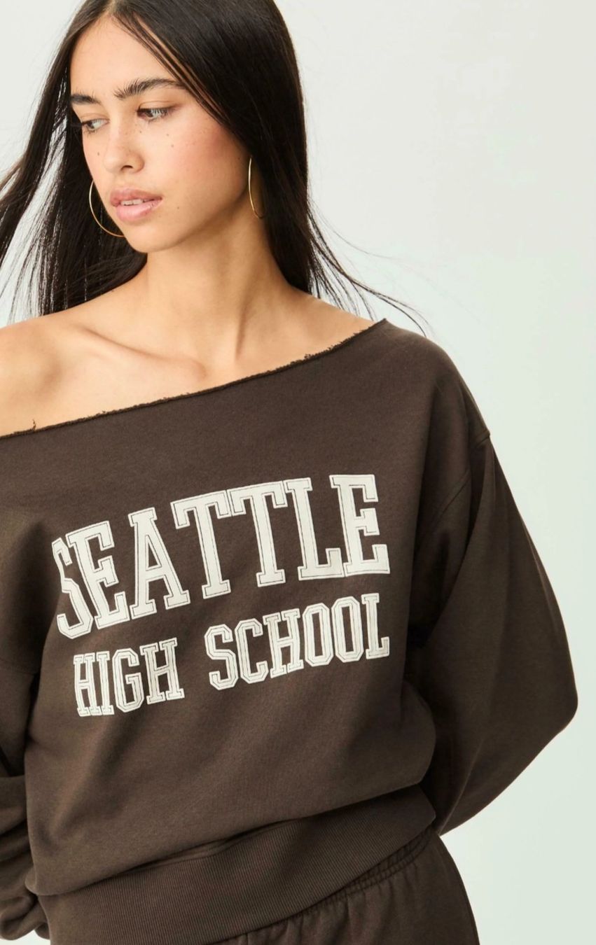 Stradivarius Maglioni & Felpe: Grunge off shoulder pulli – Usato da horn venduto da CherryCrow 1