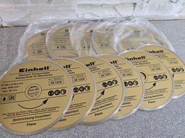 10x Einhell Diamant Trennscheibe 180 mm Nass 180x25.4mm