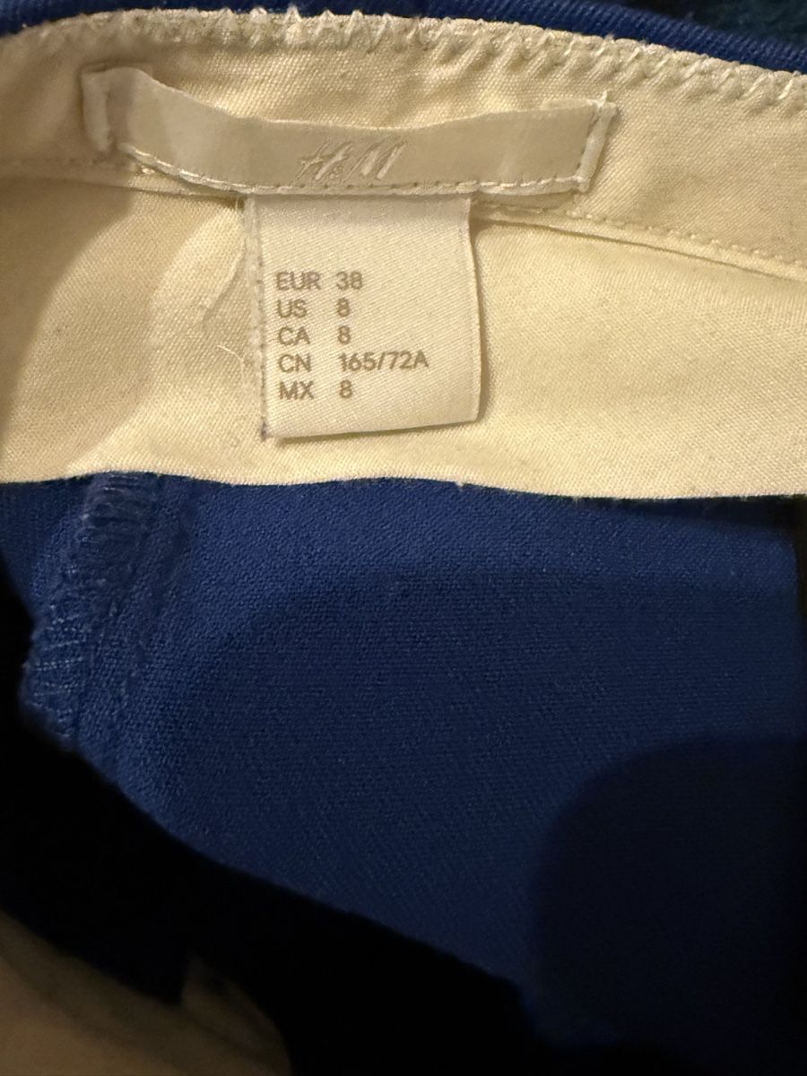 H&M Pantaloni: H&M Hose, Damen, Grösse 38, Blau – Nuovo (secondo la descrizione) da Basel venduto da zukk_ 3