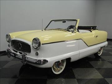 Automobili: Oldtimer Nash Metropolitan.  Cabrio.  Restauriert.  JG 1958 – Usato da Effretikon venduto da Bianchina2