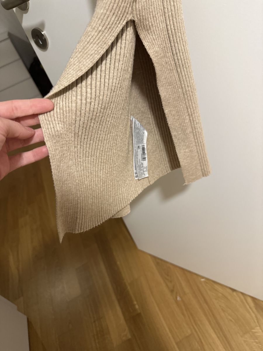 Mango Vestiti: Mango Strickkleid, Gr. S, Beige, Rollkragen, Herbst-Look – Nuovo (secondo la descrizione) da Luzern venduto da val_z5jn 1
