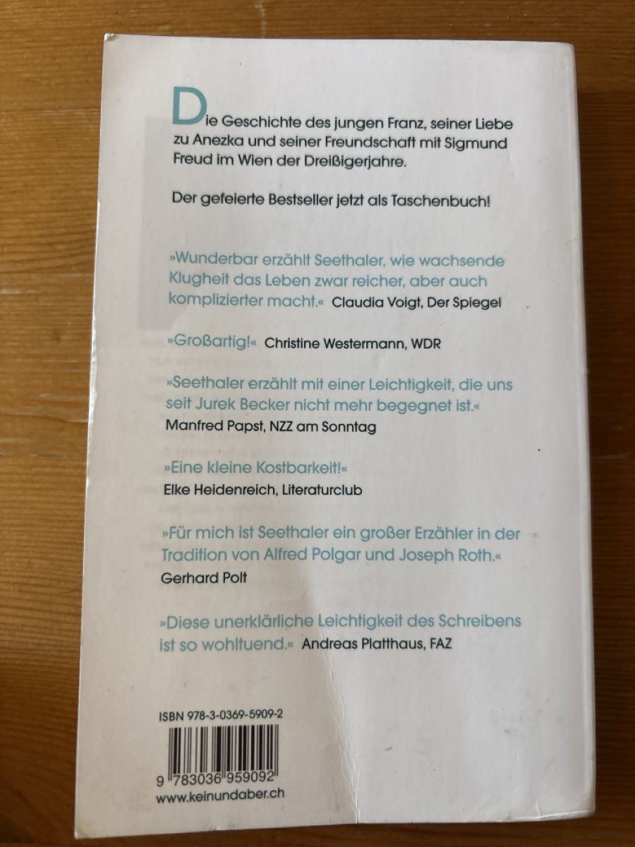 Libri: Schullektüre-Der Trafikant Robert Seethaler – Usato da Düdingen venduto da evosarered 2