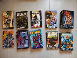 Grosse Marvel Sammlung Deutsch (130 Comic Hefte und TPB)