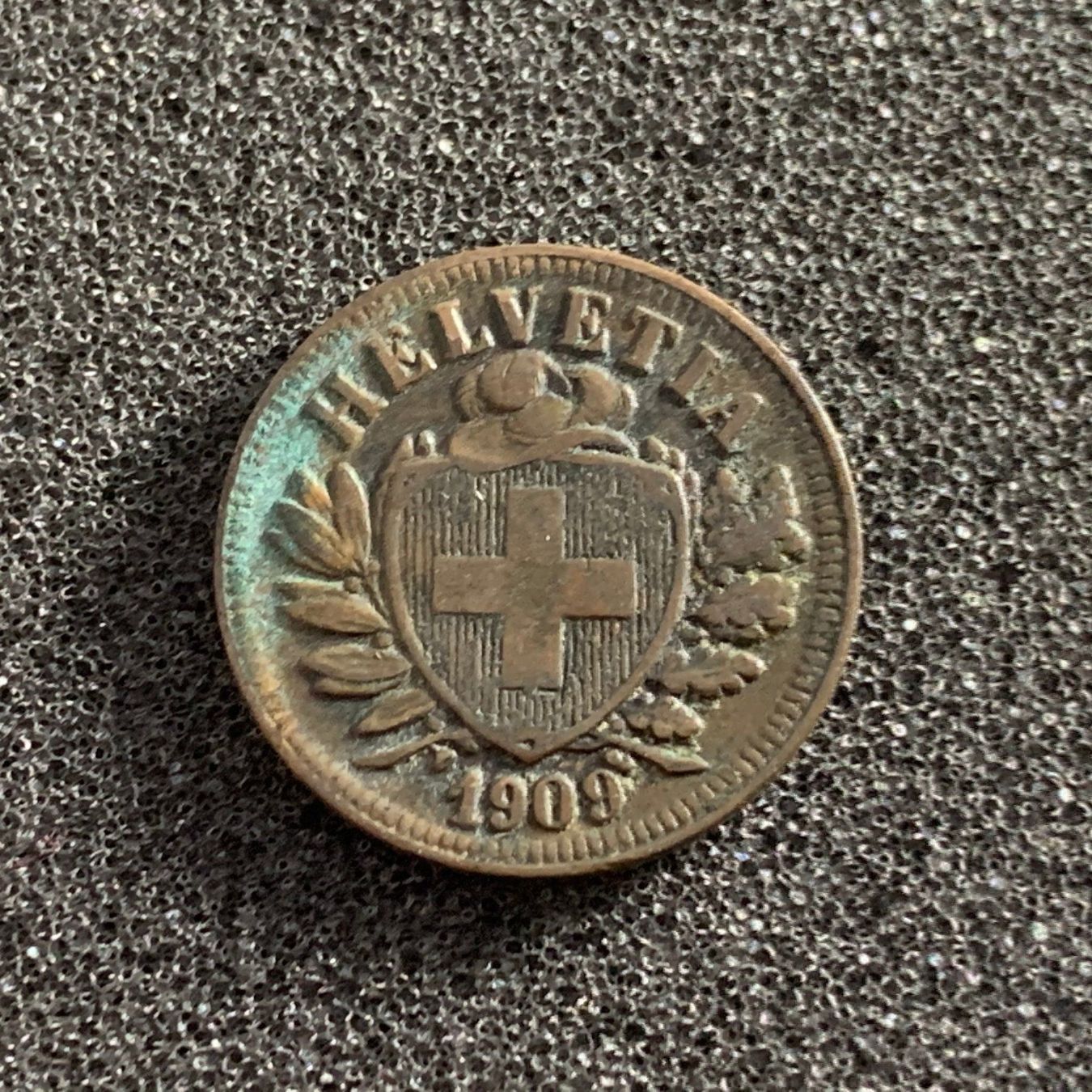 Tutti le monete: 2 Rappen 1909 (232) – Usato da Reitnau venduto da tb-muenzen