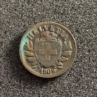 2 Rappen 1909 (232)