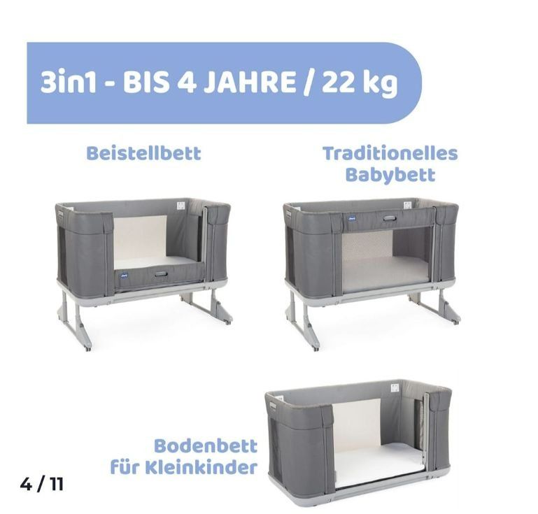 Letti: chicco Beistellbett next2me forever Beige – Usato da Oberengstringen venduto da Mmond2 2