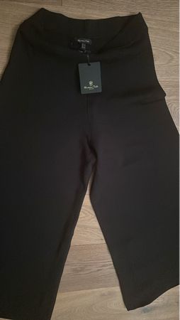 Elegante Massimo Dutti Hose, schwarz, Grösse S, Neu