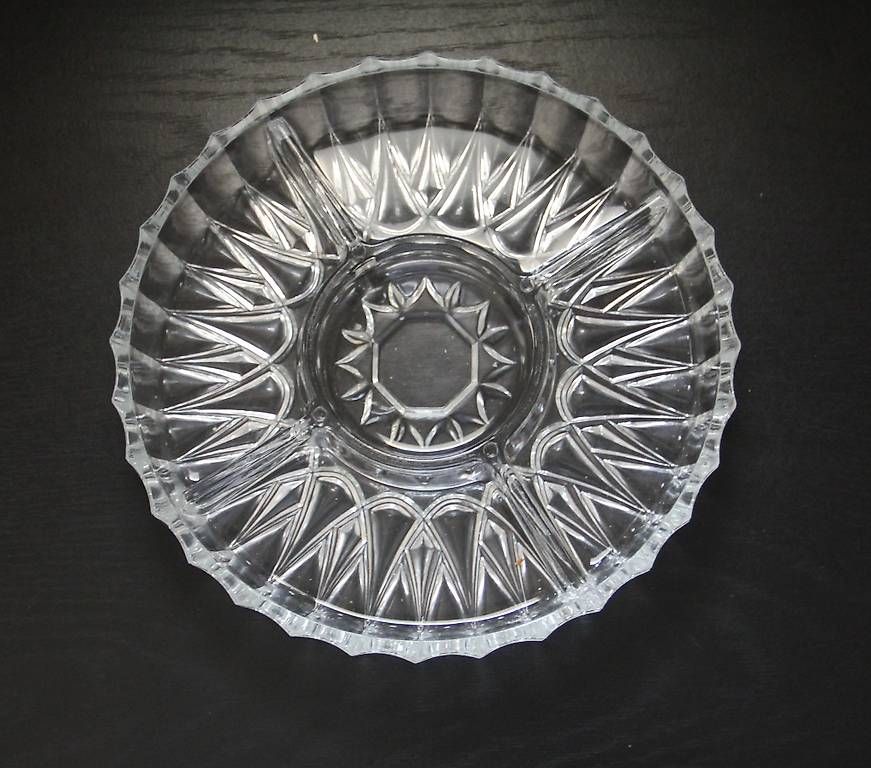 Servierplatten: Glasplatte Kristall – Gebraucht aus Oberembrach von Sunnygirl 1