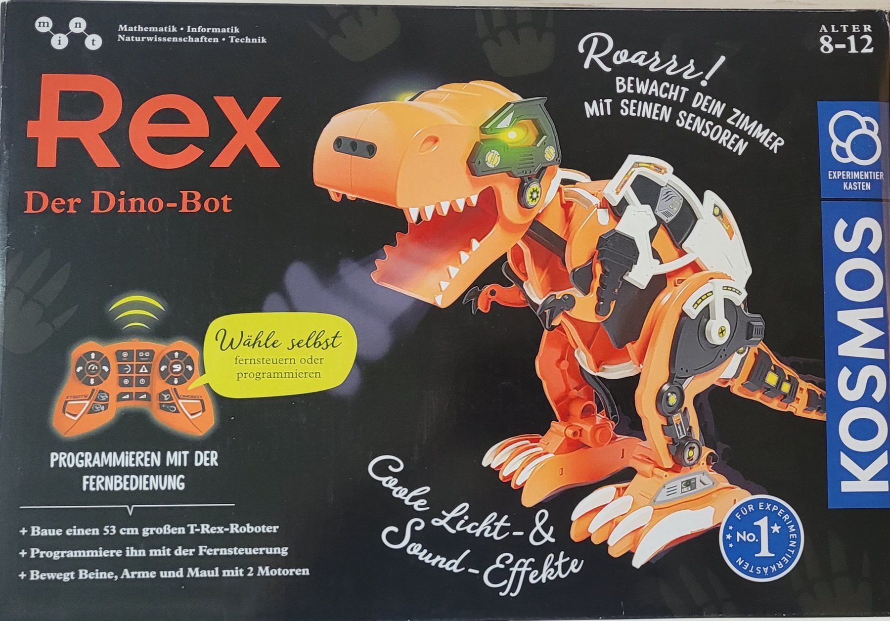 Kit di costruzioni: Kosmos Rex Dino- Bot  Neu – Nuovo e nell'imballaggio originale da Oberuzwil venduto da aseinkaufswelt