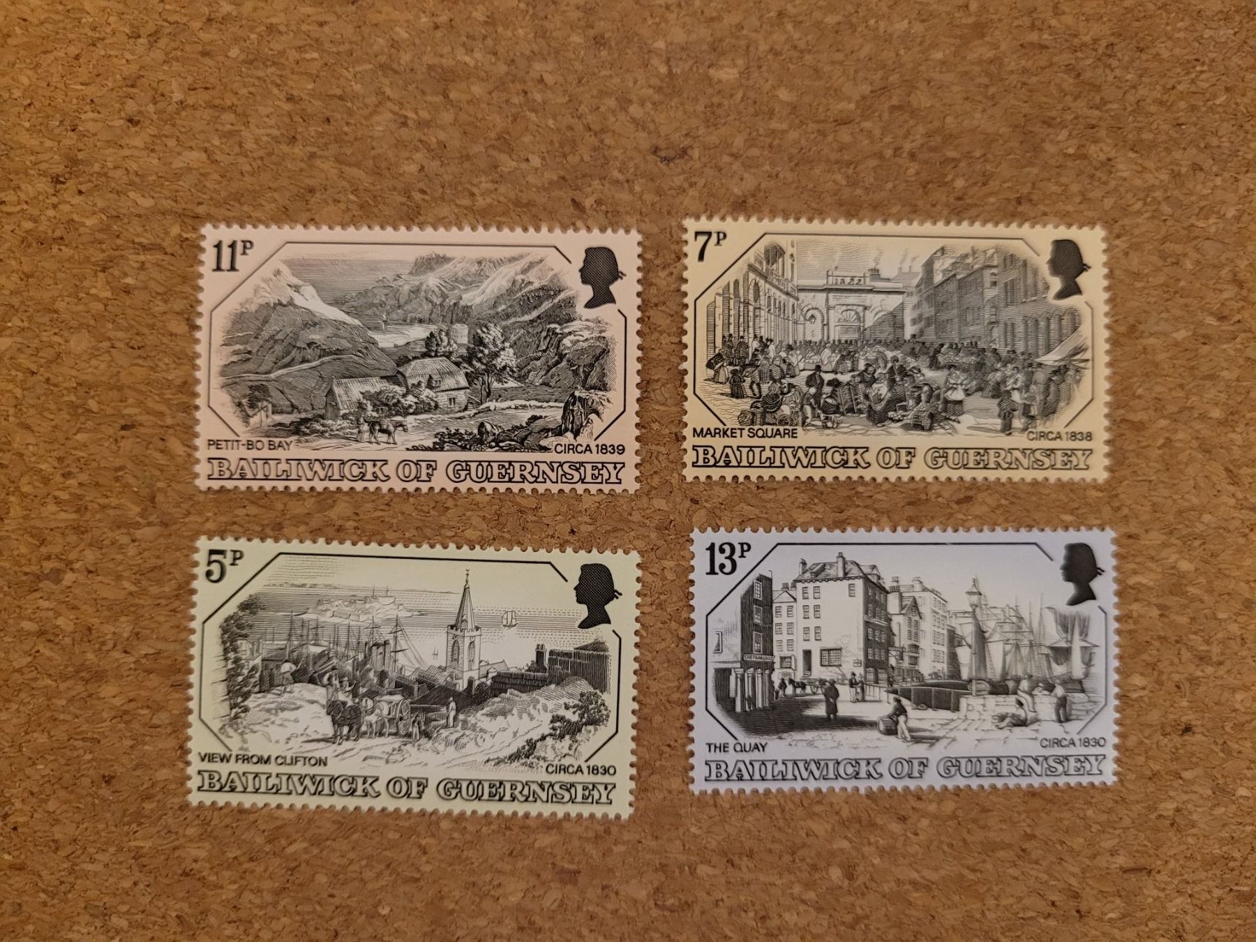 Alle Briefmarken: Marken Guernsey – Gebraucht aus Inwil von Flower2325