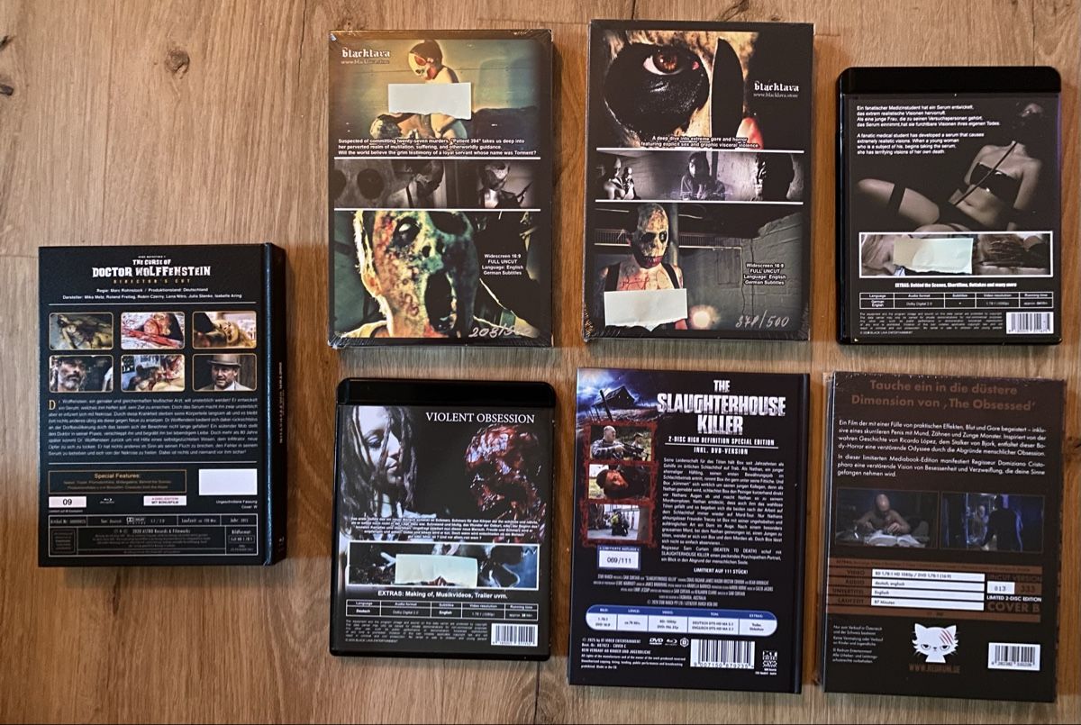 Tutti i DVDs: Splatter Gore Sammlung – Usato da Naters venduto da zultshop 1