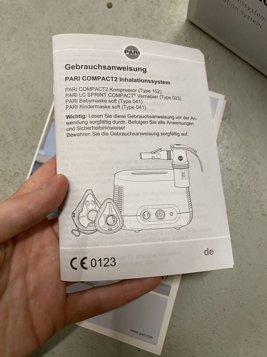 Medizinische Geräte: Pari Compact 2 Inhalationsgerät – Gebraucht aus Wetzikon ZH von rit_ramtr 3