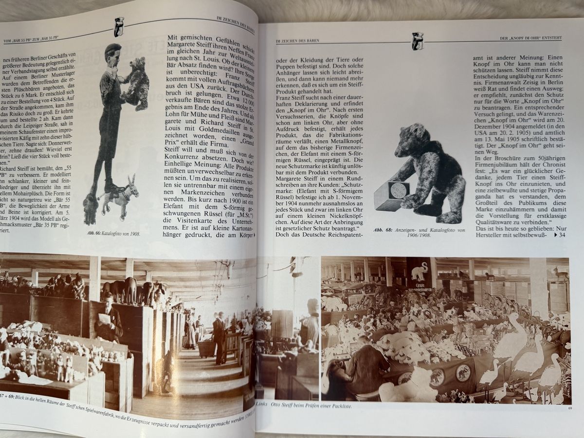Libri: Steiff Buch: Knopf im Ohr – Usato da Pfäffikon ZH venduto da lenaviktoria 2