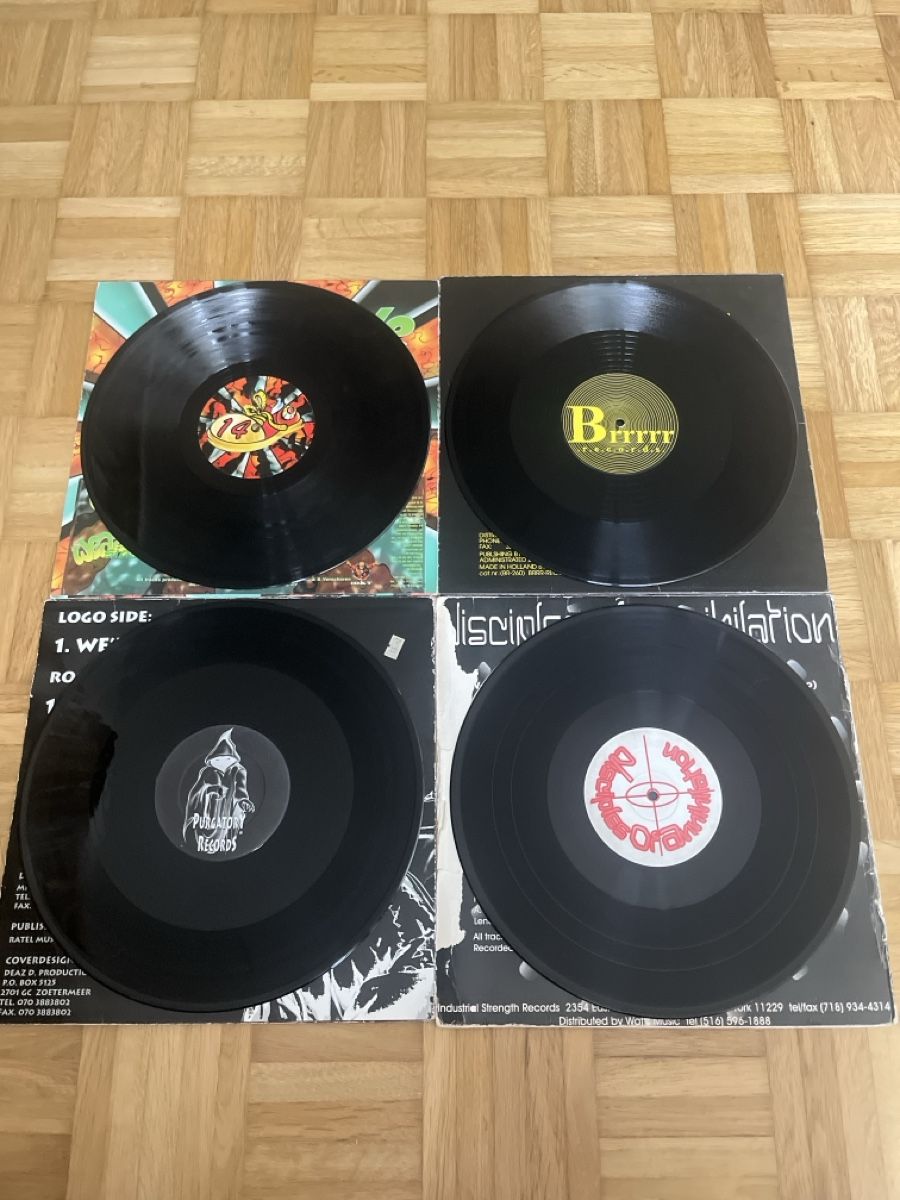 Dischi in vinile: 10er Hardcore / Gabber Vinyl-Set – Usato da Wangen b. Olten venduto da break72 4