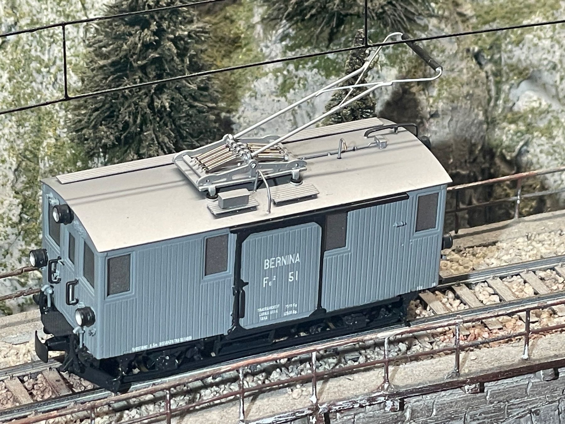 Lemaco Modellini di ferrovie: Lemaco, Bernina Fe 2/2, No: 51 – Usato da Krummenau venduto da ferrotech 7
