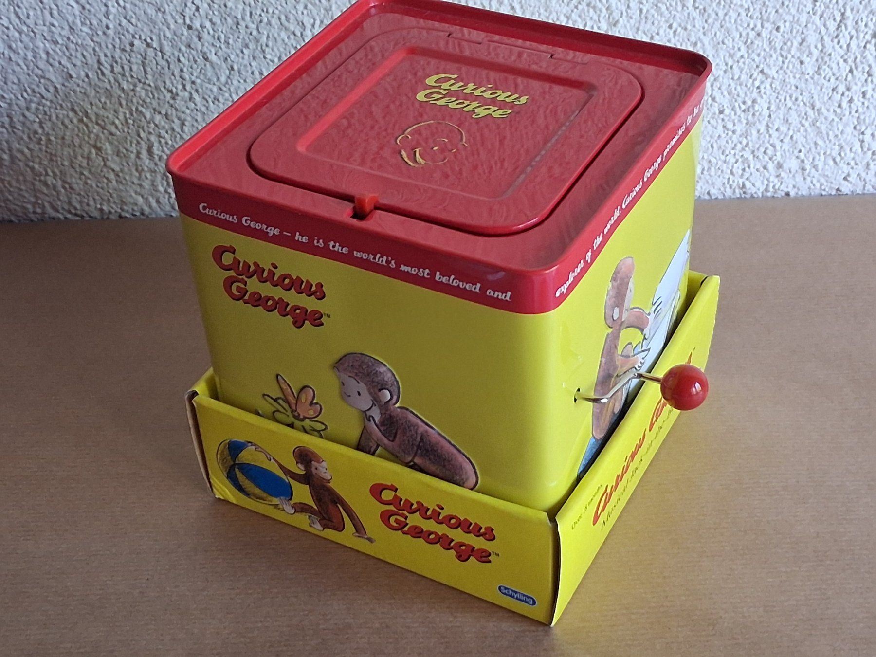 Giocattoli: Curious George.Musik Jack in Box. Neuwertig – Nuovo (secondo la descrizione) da Hagendorn venduto da siwasi3 2