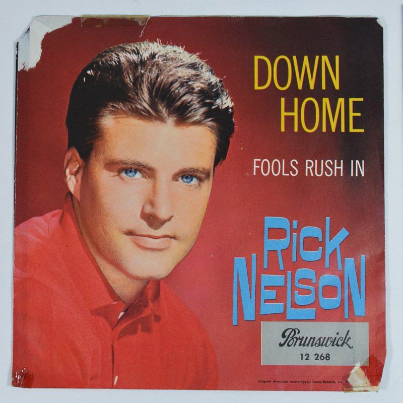 Schallplatten: Single: RICKY NELSON - Fools Rush In / Down Home – Gebraucht aus Frenkendorf von Yard-Sale-2000 1
